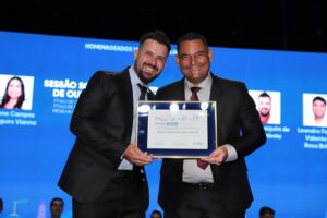 Vereador Wilson Lands entrega Título de Cidadão Benemérito a Miguel Joaquim de Paula Iniesta em comemoração aos 126 anos de Campo Grande