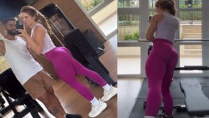 Virgínia Fonseca mostra resultado de treino com selfie no espelho