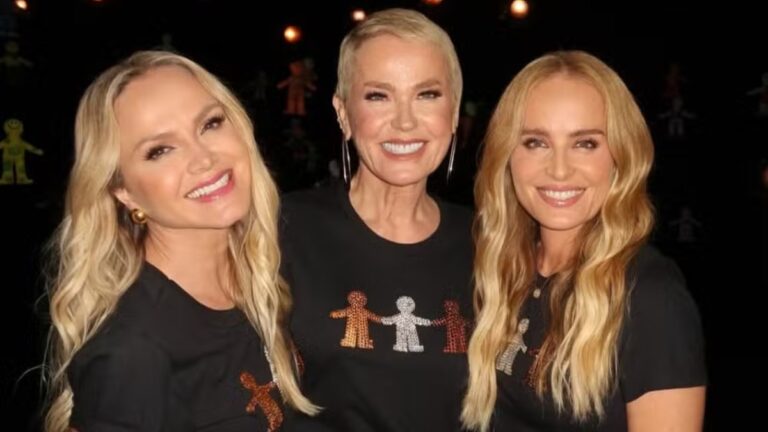 Angelica, Xuxa e Eliana se reúnem para gravar "Criança Esperança"