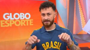 Apresentador da Globo nega rivalidade com a Cazé TV