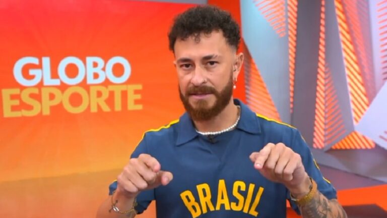 Apresentador da Globo nega rivalidade com a Cazé TV