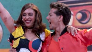 Catia Fonseca se pronuncia após eliminação da Dança dos Famosos
