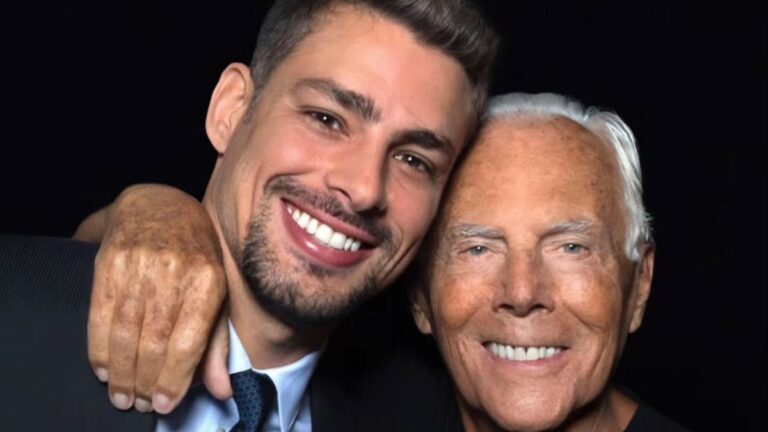 Cauã Reymond revela bastidores com Giorgio Armani: "Icônico"