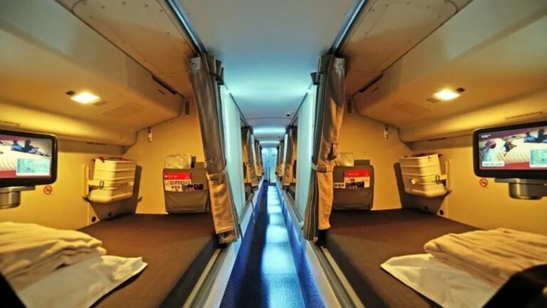 Como pilotos e comissários descansam em voos longos