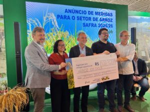pagamento contrato opção de venda de arroz - Expointer