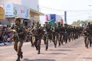 Coxim terá desfile cívico-militar em comemoração ao 7 de Setembro
