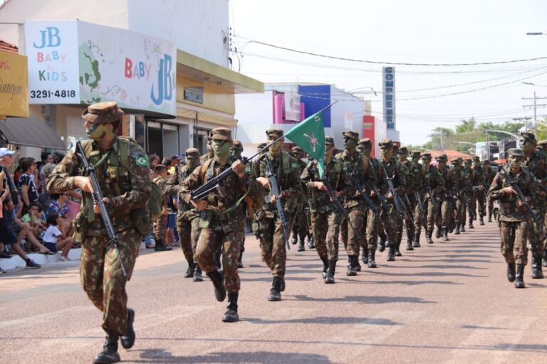 Coxim terá desfile cívico-militar em comemoração ao 7 de Setembro