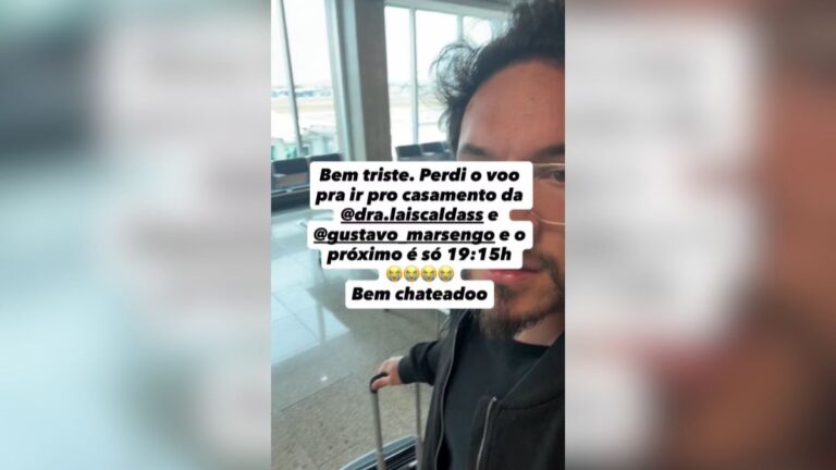 Eliezer perde voo e desabafa sobre casamento de Laís e Gustavo