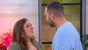 Gil do Vigor e Tati choram ao falar de amizade no Mais Você