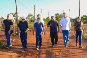 Landmark discute regularização de área e distribuição de produtos com 200 famílias da Agrovila Campão Orgânico