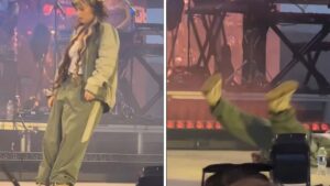 Lola Young, cantora de "Messy", desmaia em show em NY