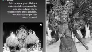 Mãe de Ludmilla alfineta Beija-Flor após saída de Brunna