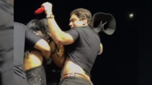 Natanzinho Lima é mordido por fã durante show na Paraíba