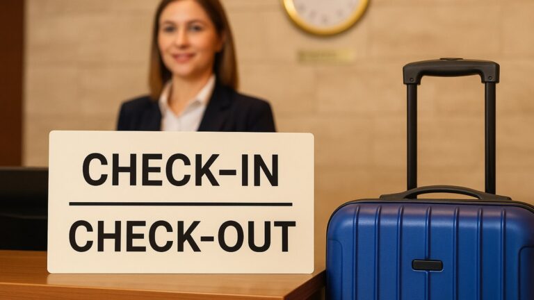 Novas regras para check-in e check-out de hotéis em todo Brasil