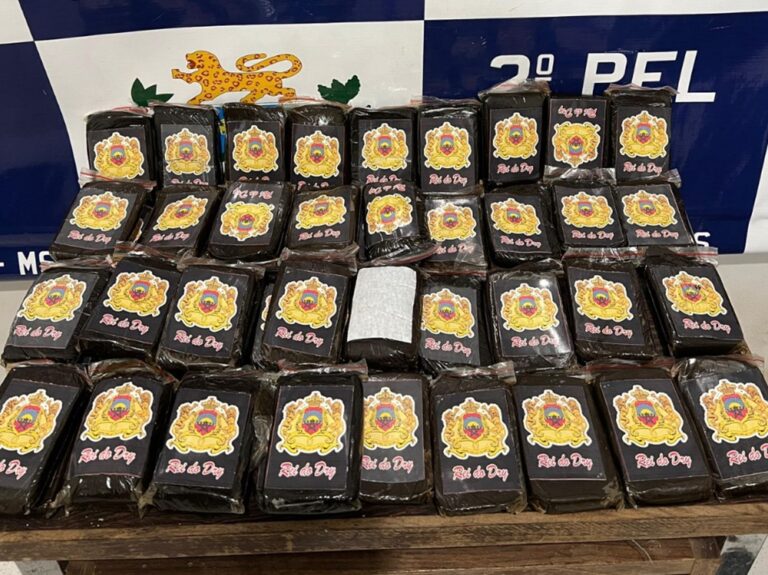 PM prende cinco pessoas e apreende 32 quilos de drogas em Costa Rica