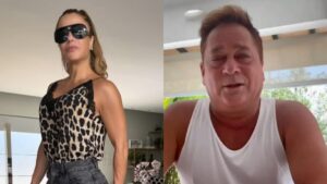 Poliana Rocha comenta bebedeiras de Leonardo: "Sem ressaca!"