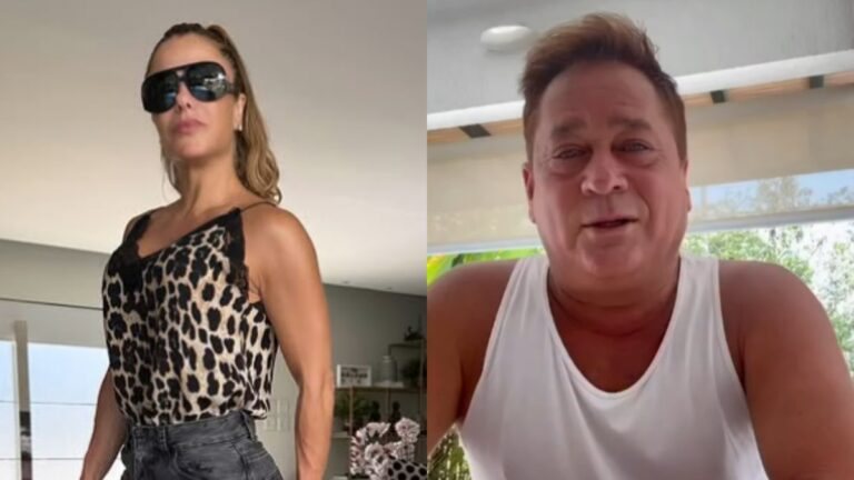 Poliana Rocha comenta bebedeiras de Leonardo: "Sem ressaca!"