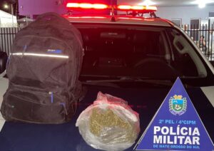 Polícia Militar apreende quase meio quilo de “super maconha” em Costa Rica