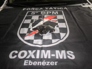 Polícia Militar apreende revólver calibre .38 durante patrulhamento em Coxim
