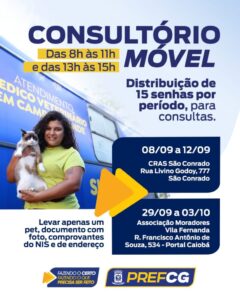 Prefeitura anuncia bairros que receberão atendimento veterinário em setembro 