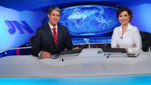 Relembre as parceiras de bancada de William Bonner no JN