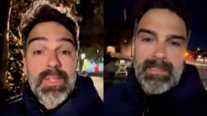 Tadeu Schmidt destaca segurança na Escócia e compara ao Brasil