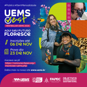 UEMS abre inscrições para Vestibular 2026 com 871 vagas em todo o Estado; confira o edital
