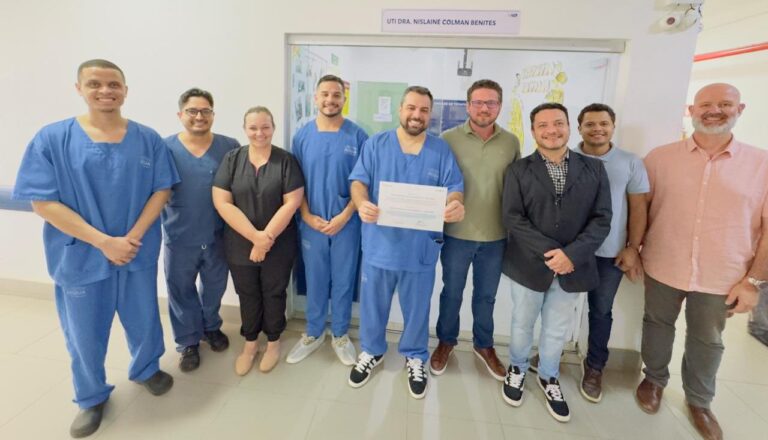 UTI do Hospital Regional de Ponta Porã recebe certificado internacional de excelência