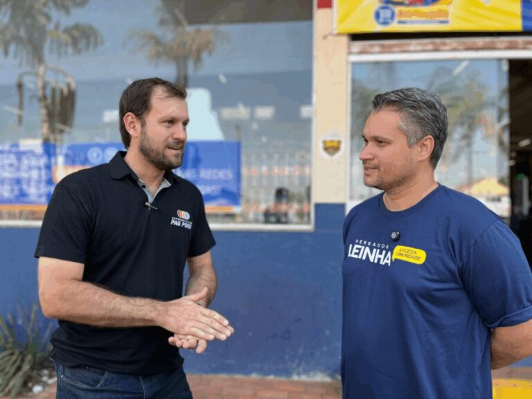 Vereador Leinha visita região norte e recebe demandas de comerciantes por melhorias no trânsito