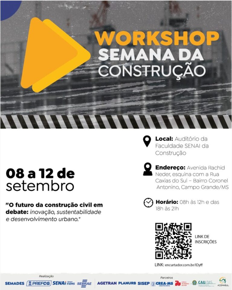 Workshop debate inovação e sustentabilidade na construção civil
