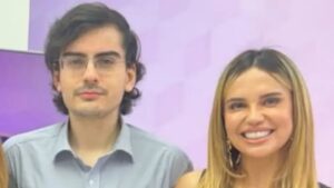 "A Fazenda 17": apresentadora assume namoro com Dudu Camargo
