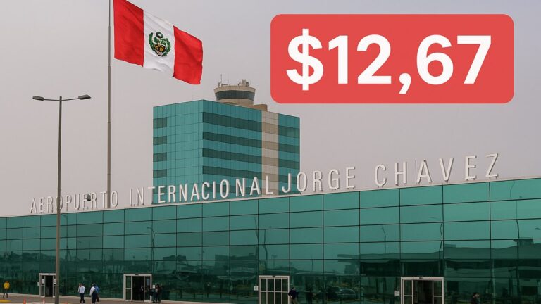 A partir de hoje: Nova taxa no aeroporto de Lima para conexões