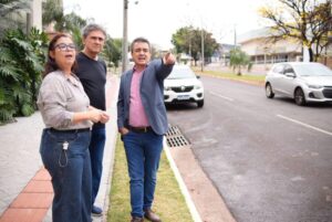 A pedido de Landmark, Agetran realiza visita técnica na Ricardo Brandão após série de acidentes