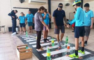 Alunos da Pestalozzi aprendem sobre segurança no trânsito em ação da Guarda Municipal