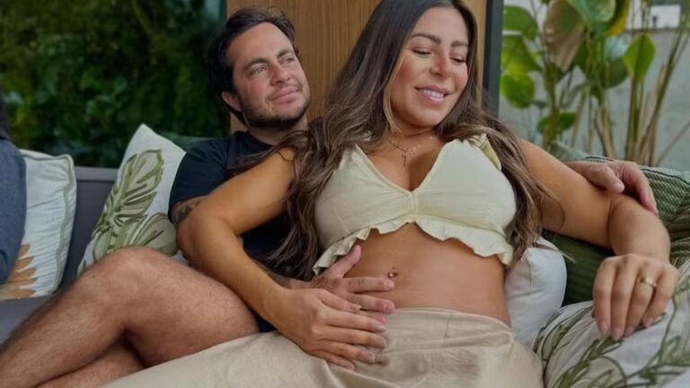 Andressa Ferreira celebra chegada do segundo filho com Thammy