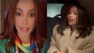 Anitta encontra Rei Charles III em evento sobre sustentabilidade