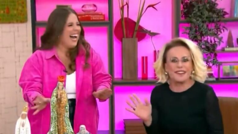 Ao vivo: com dor de barriga, Ana Maria Braga abandona programa