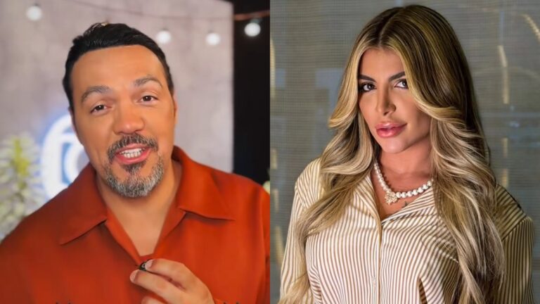 Belo deixa show com mulher e equipe da namorada dele se manifesta