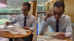 César Tralli comove ao ler cartas da mãe, que morreu em acidente