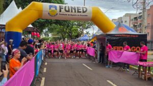 Corrida e Caminhada Rosa agitam Dourados em tarde de emoção, saúde e solidariedade