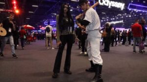 Personagens roubam a cena na BGS