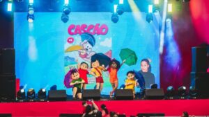 Festival transforma parque em espaço para experiência em família