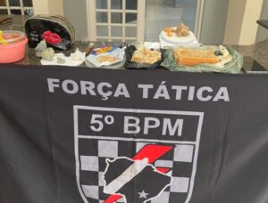 Homem é preso com mais de 1,6 kg de pasta base de cocaína em Coxim