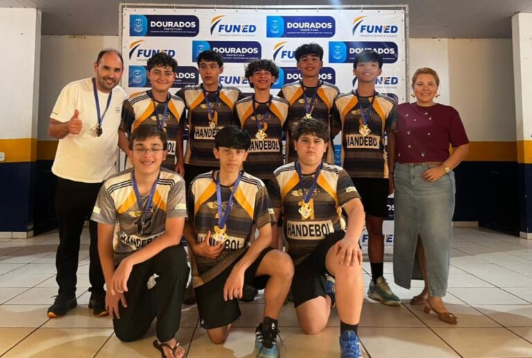 Jogos da Juventude de Dourados já têm os campeões do handebol