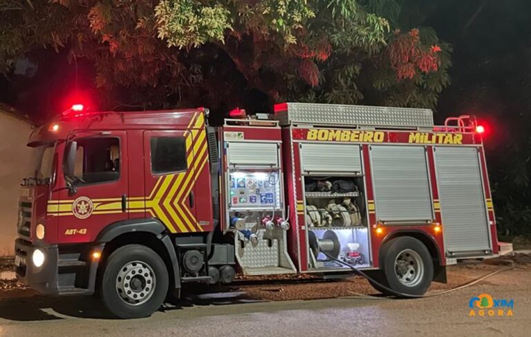 Jovem é suspeito de incendiar casa após discutir com o pai em Coxim