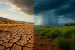 La Niña garante chuvas acima da média no Centro-Oeste e Sudeste até novembro