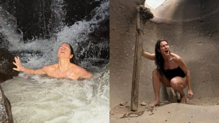 Leticia Spiller surge deslumbrante e recebe elogios dos fãs