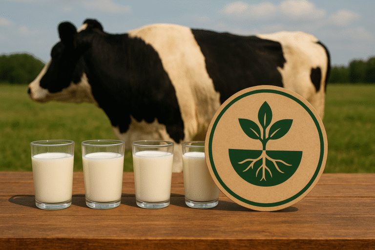 Mais de 1 bilhão de copos de leite já foram produzidos no Brasil com práticas regenerativas