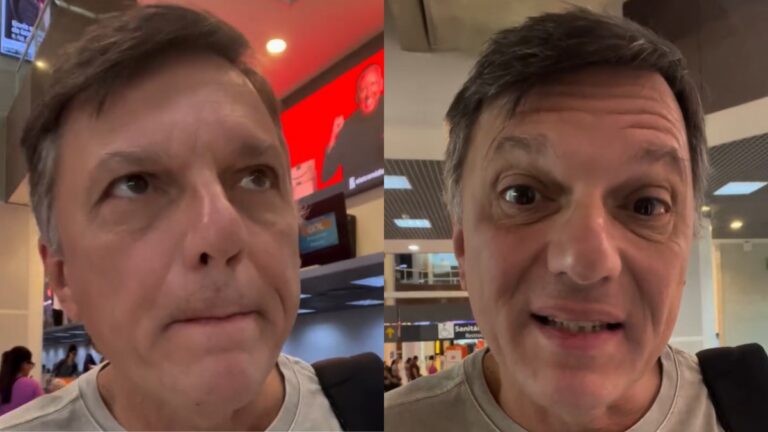 Mauro Cezar Pereira se revolta com a Gol em aeroporto