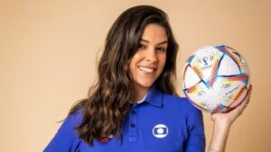 Narradora da Globo diz que calculou gravidez para voltar na Copa